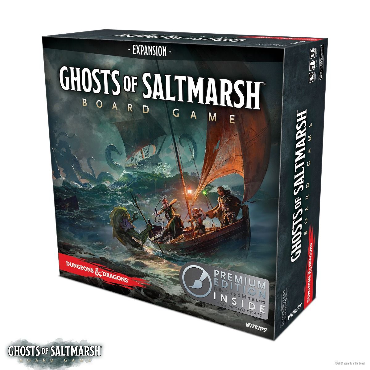 D&D Ghosts of Saltmarsh (Premium Edition) - Adventure System Board Game