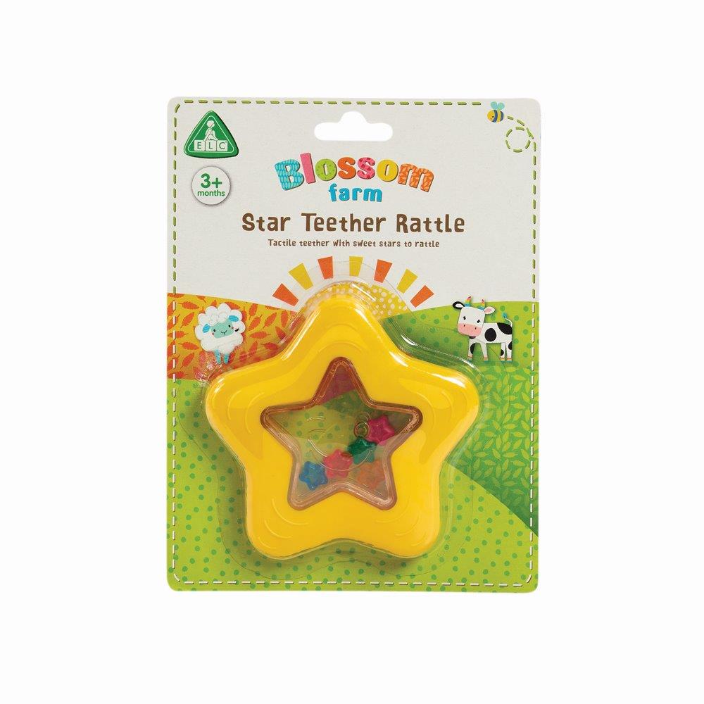 Blossom Farm Star Teether Rattle