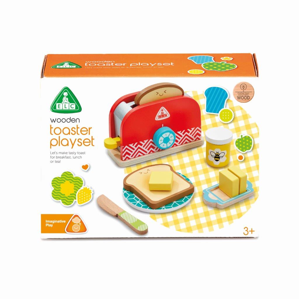 Wooden Toaster Playset