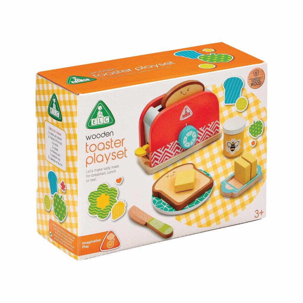 Wooden Toaster Playset