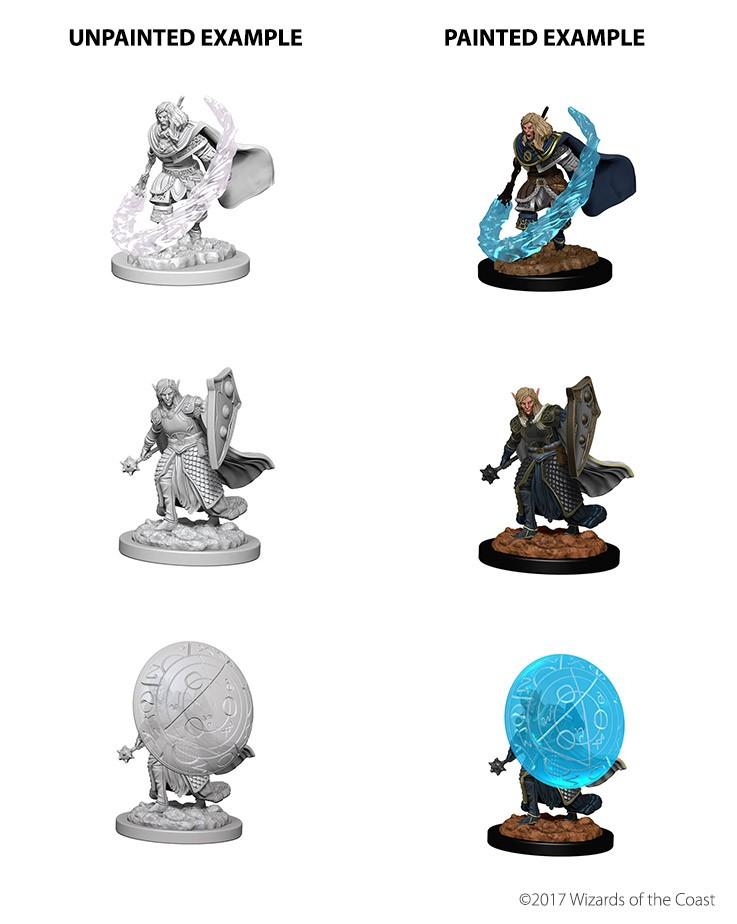 D&D - Elf Male Cleric (Nolzurs Marvelous Unpainted Miniatures)