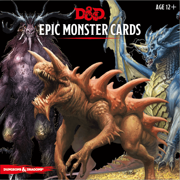 d&d good monsters D&D Monster Cards - Epic Monster Cards
