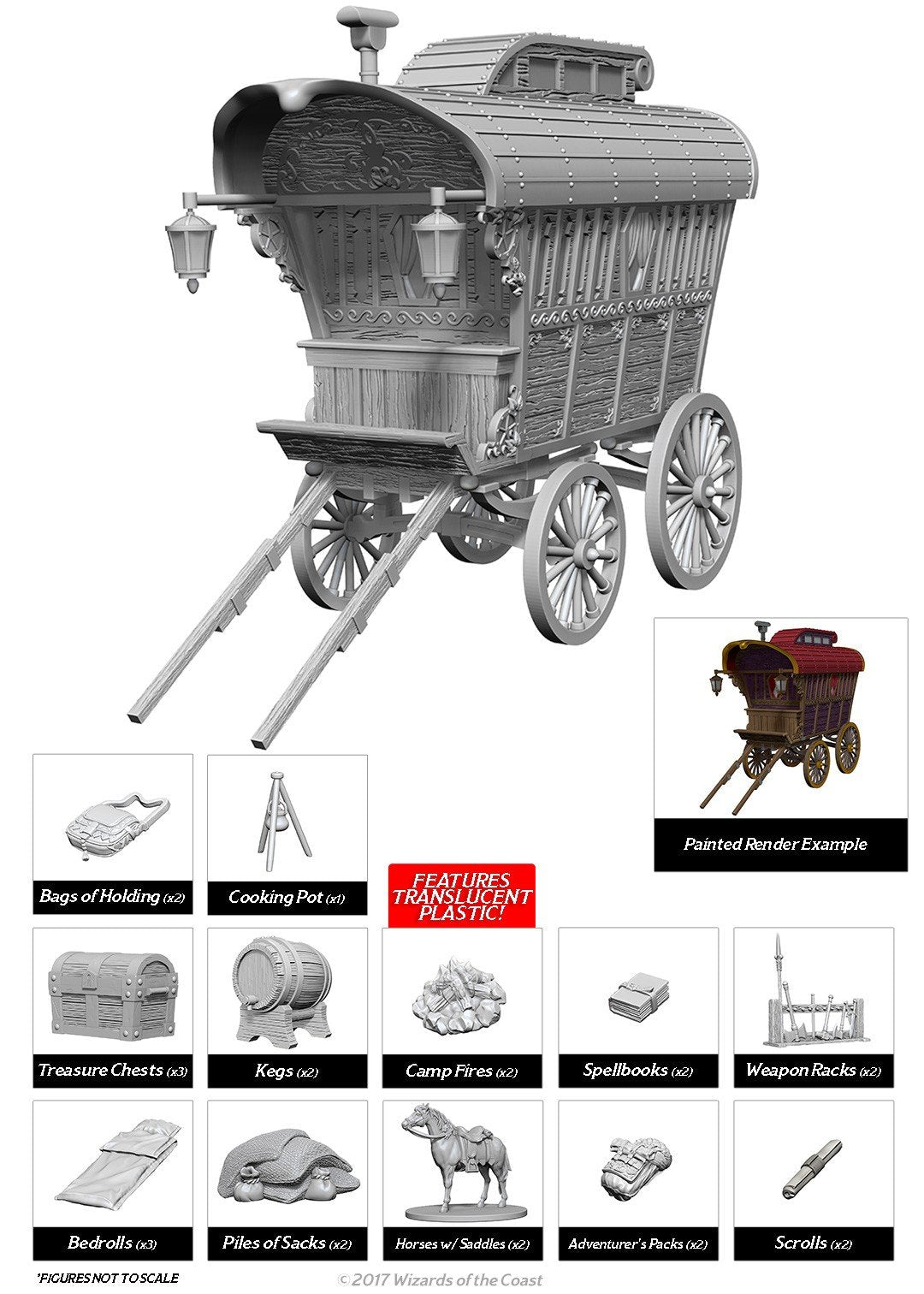 D&D - Adventurers Campsite (Nolzurs Marvelous Unpainted Miniatures)