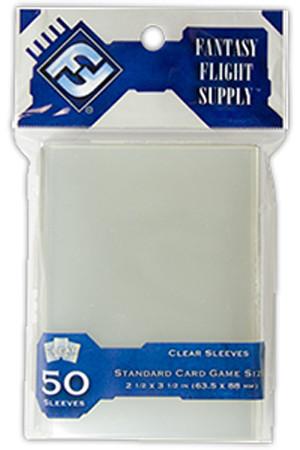 Clear Sleeves for 88 x 63 mm Cards Pack of 50, sleeves 63,5 x 88