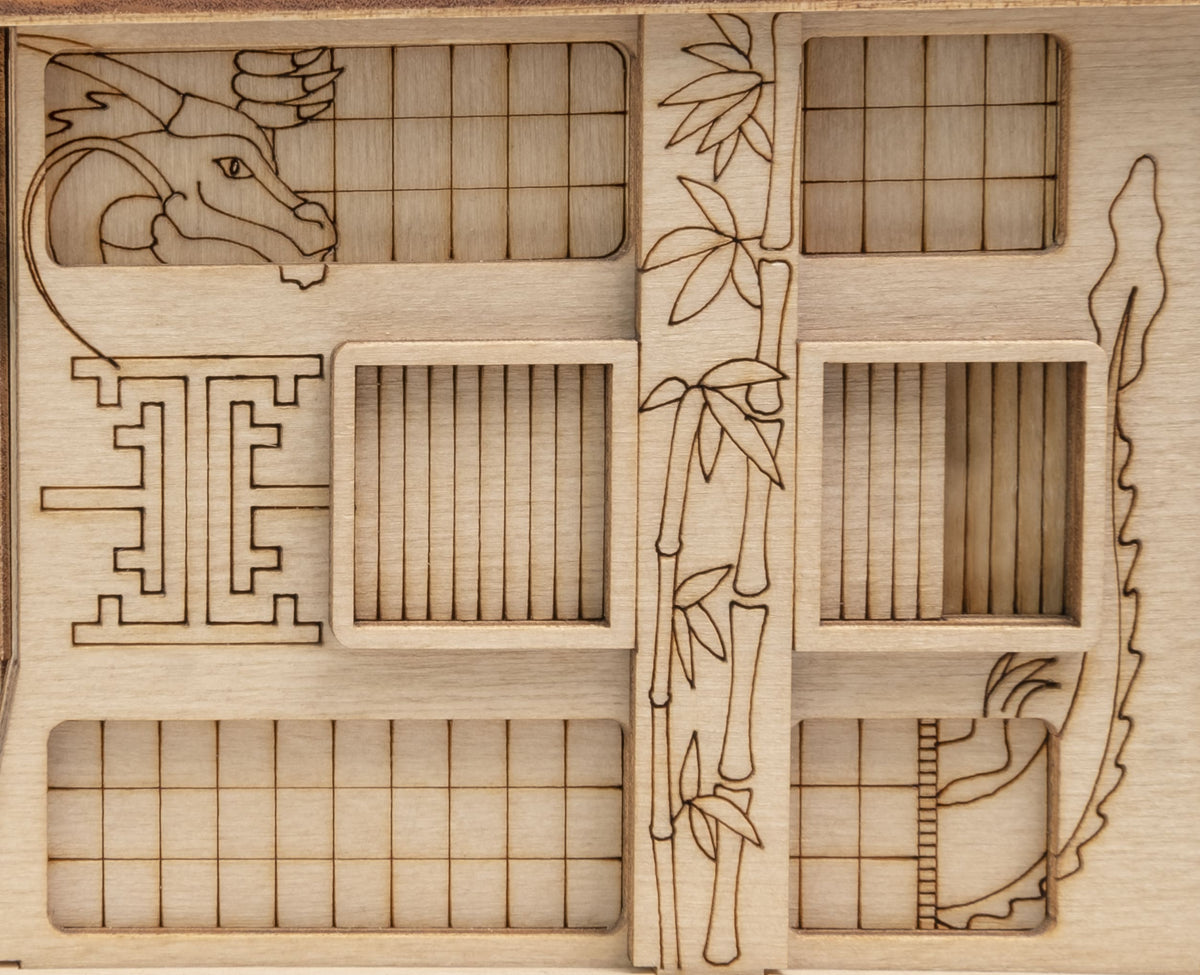 House of the Dragon - Escapeweldt Escape Room Puzzle Box