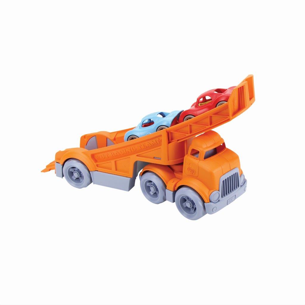 Racing Truck with 2 Racers (Green Toys)