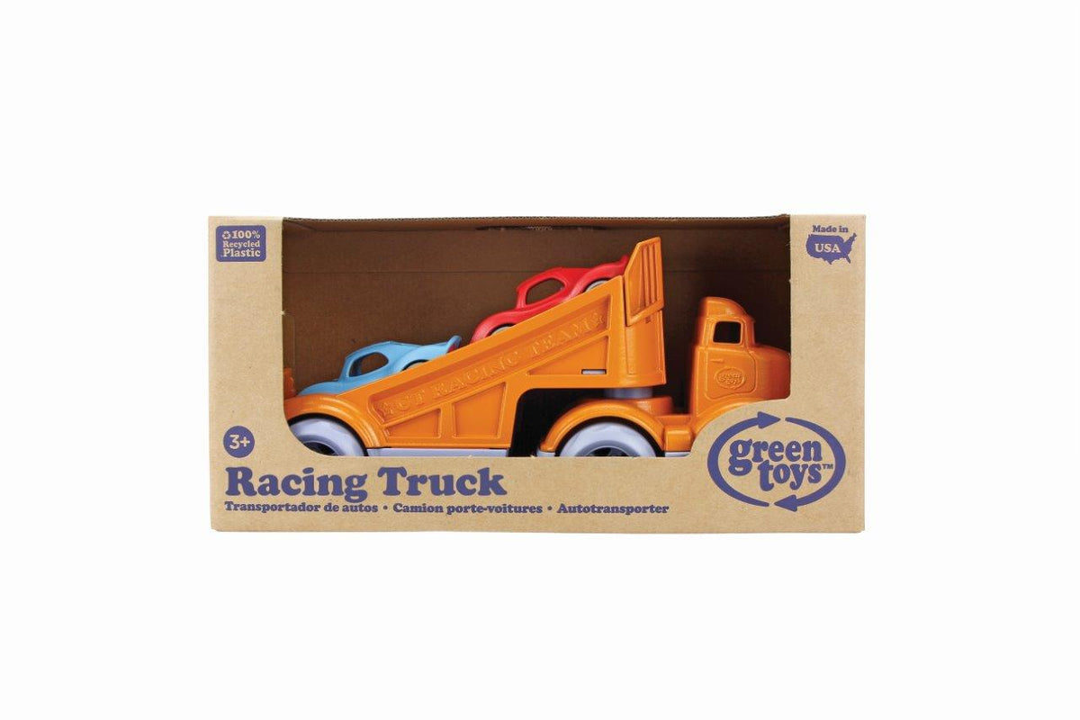 Racing Truck with 2 Racers (Green Toys)