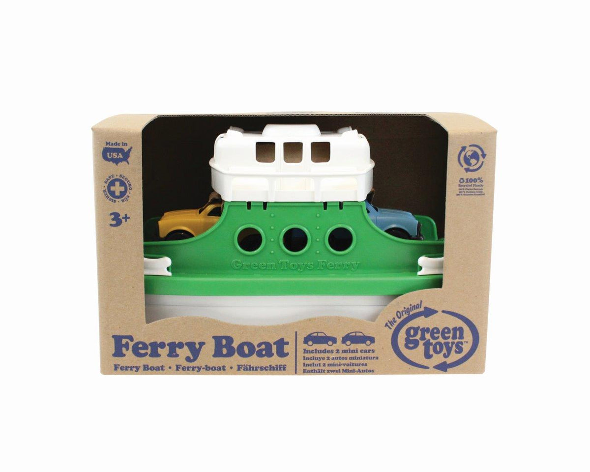 Ferry Boat - Green/White (Green Toys)