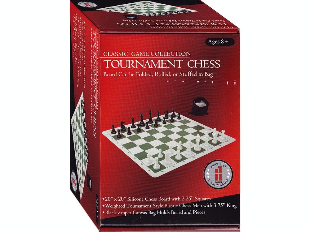 Chess - 20" Tournament Set with Vinyl Mat (Hansen)