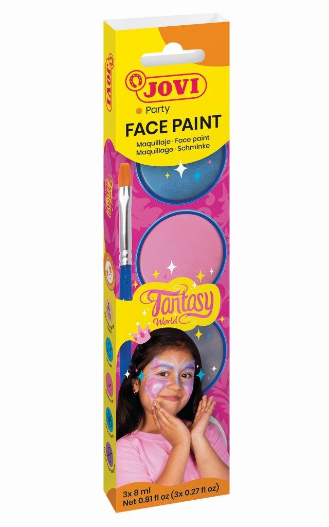 Jovi - Face Paint - 3x8ml Fantasy