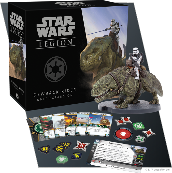 Dewback Rider (Star Wars Legion)