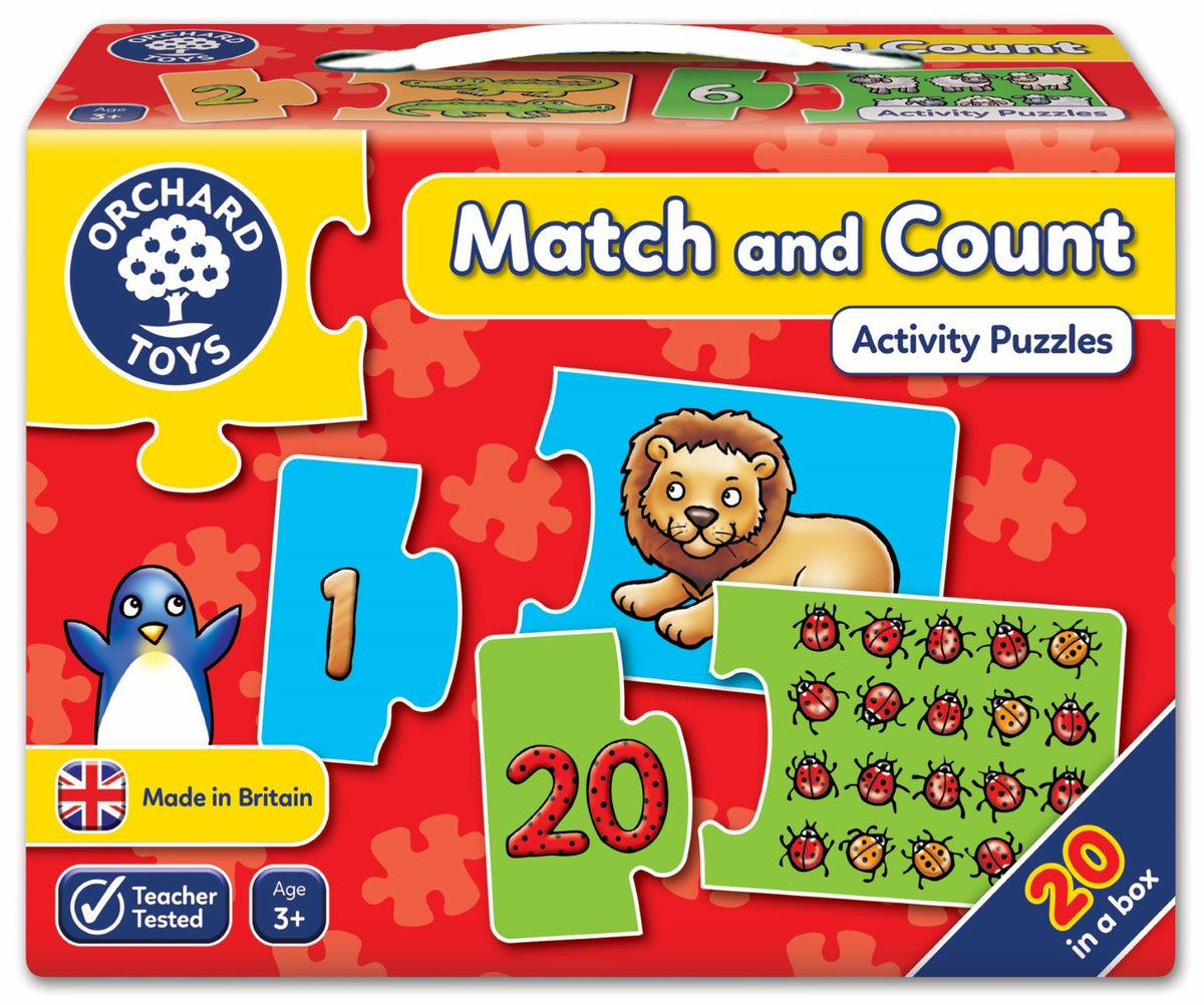 Orchard Toys - Match And Count Activity Puzzles