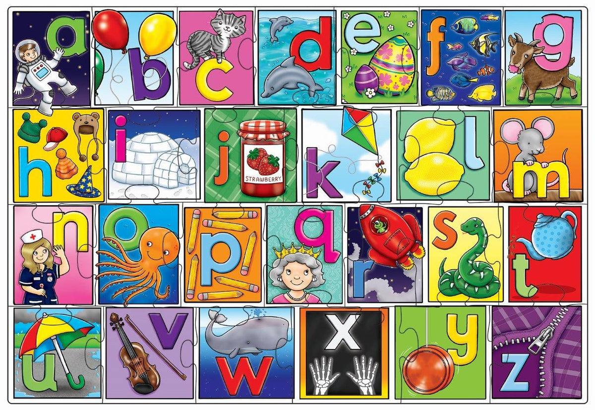 Orchard Jigsaw - Big Alphabet Puzzle And Poster