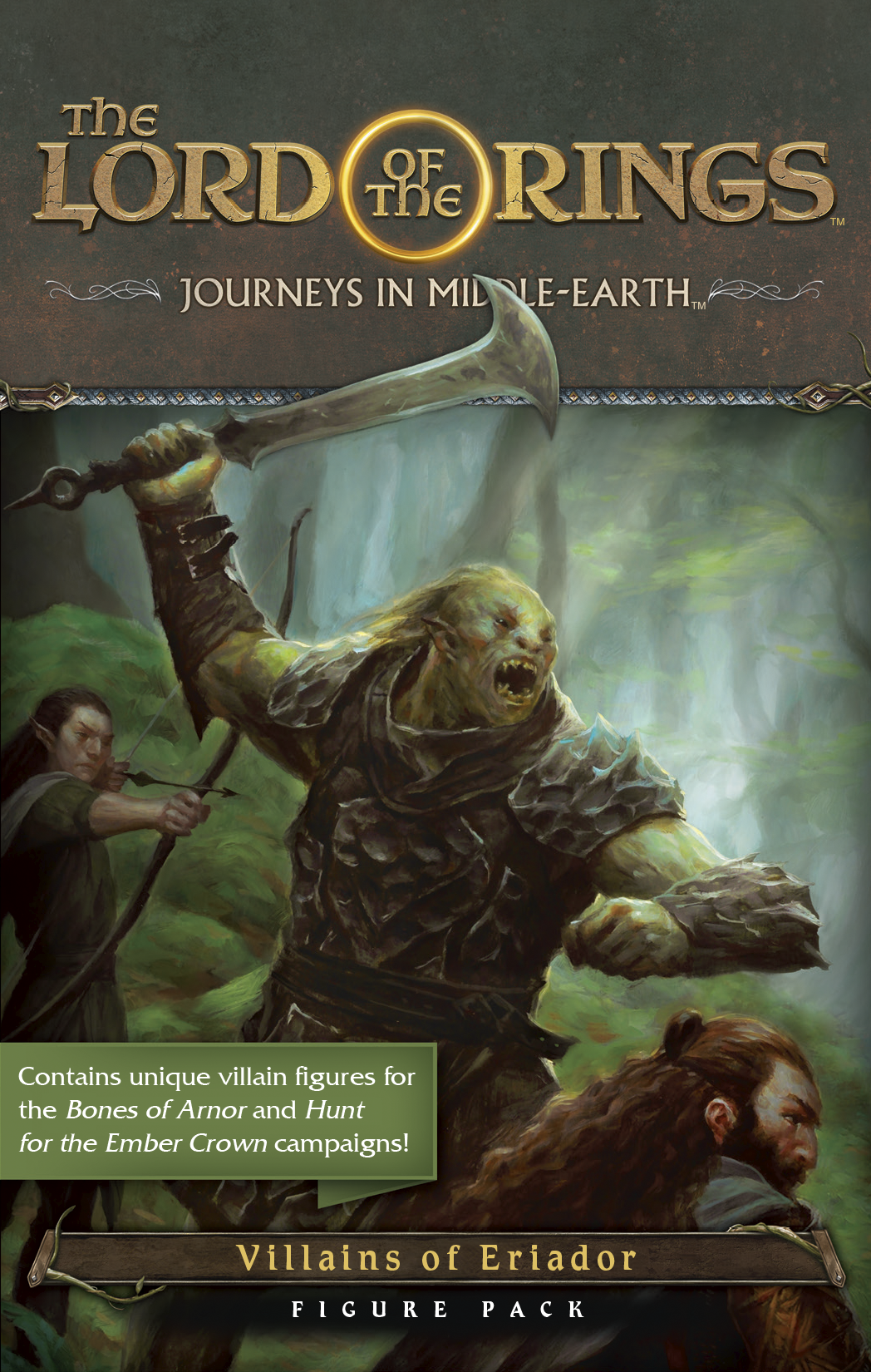 The Lord of the Rings: Journeys in Middle-Earth - Villains of Eriador (Figure Pack Expansion)