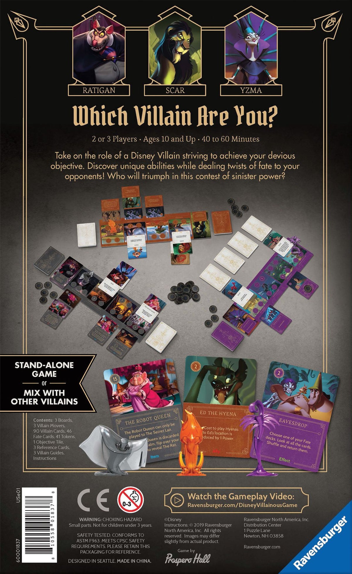 Disney Villainous - Evil Comes Prepared (Expansion)