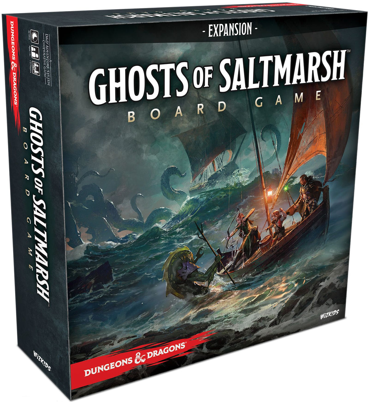 D&D Ghosts of Saltmarsh - Adventure System Board Game