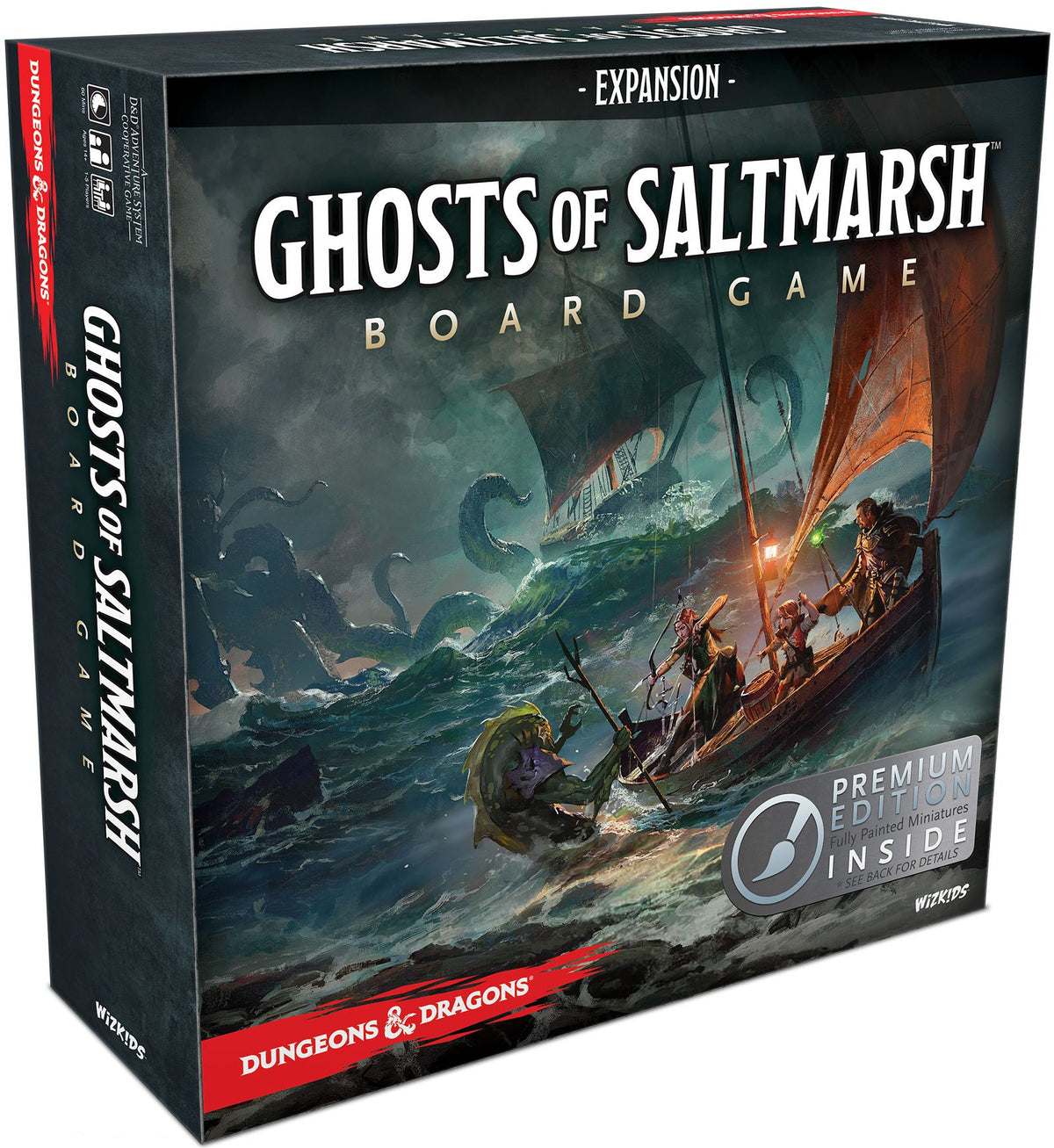 D&D Ghosts of Saltmarsh (Premium Edition) - Adventure System Board Game
