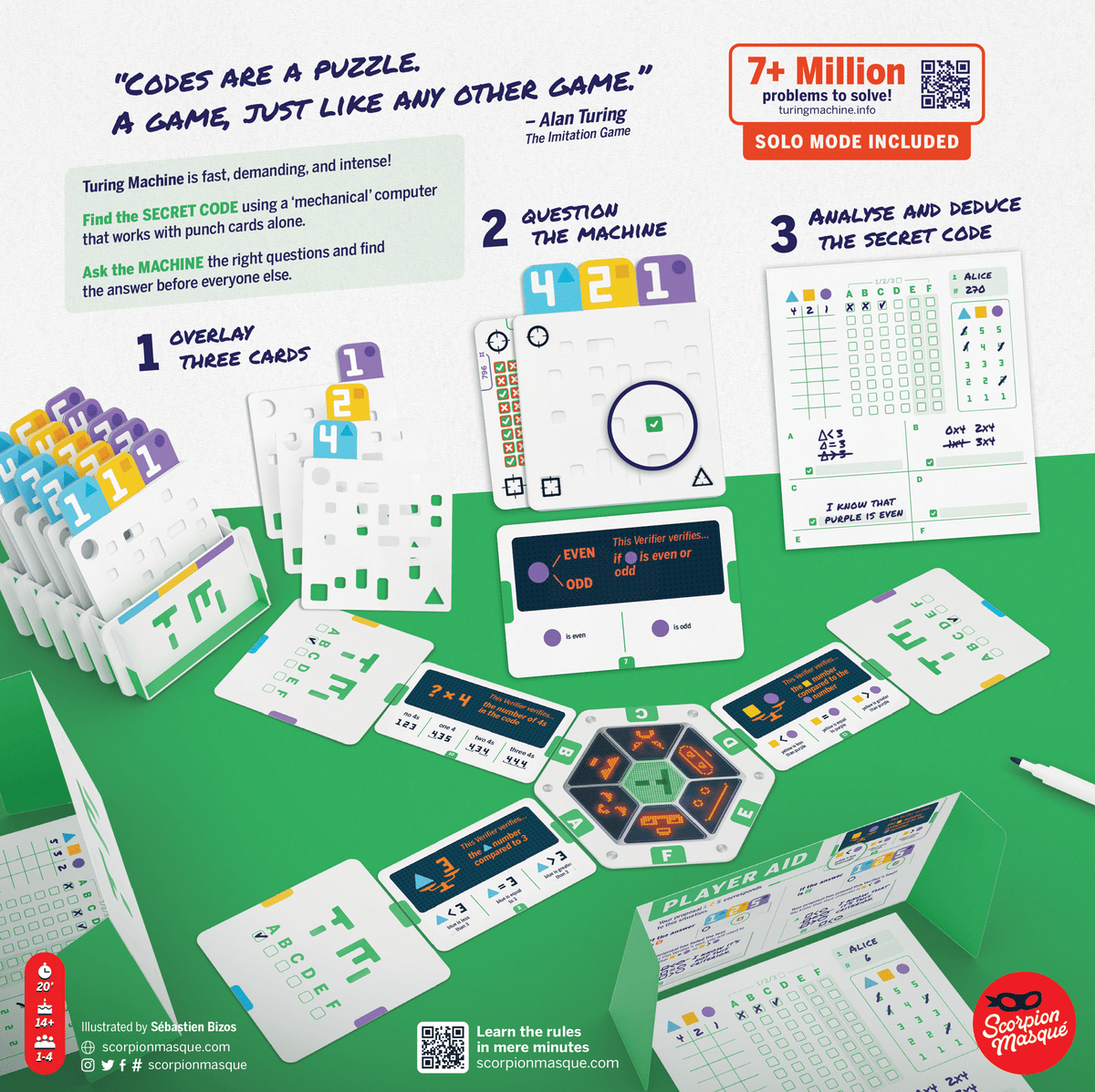 Turing Machine - The Punch-Card Computer Board Game