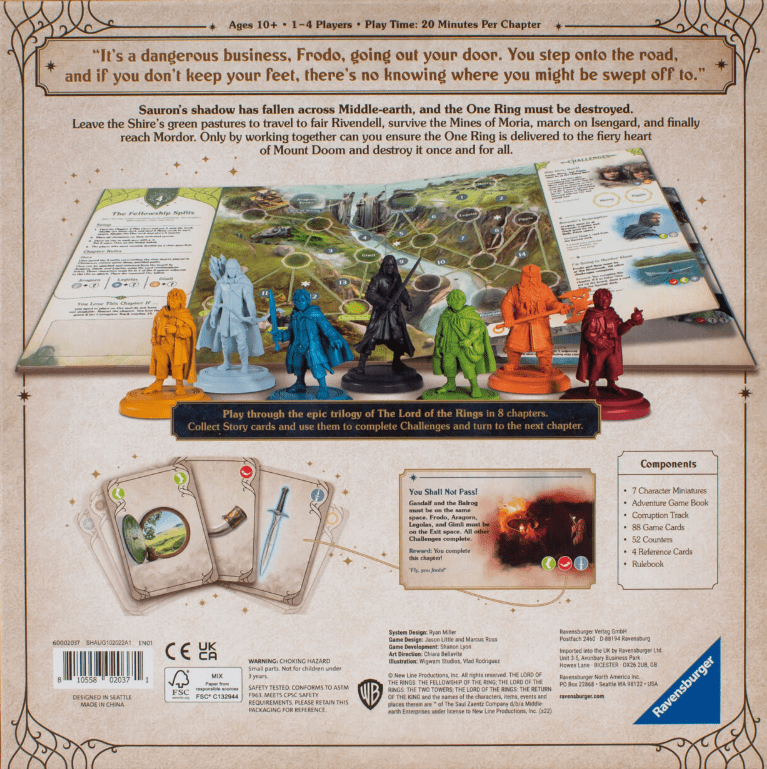 The Lord of the Rings Adventure Book Game
