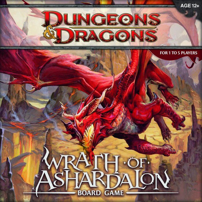 D&D Wrath of Ashardalon - Adventure System Board Game