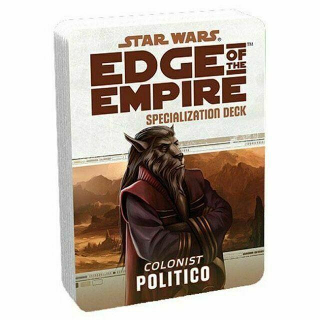 Star Wars RPG: Edge of the Empire - Politico (Specialisation Deck)