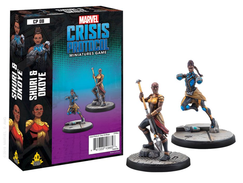 Shuri & Okoye Expansion (Marvel Crisis Protocol Miniatures Game)