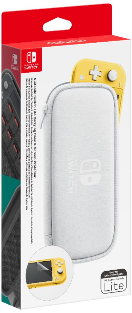Nintendo Switch Lite Console Carry Case and Screen Protector Pack