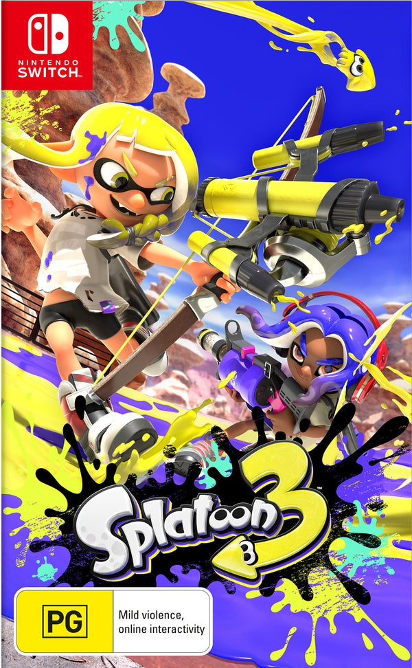 Splatoon 3 (Nintendo Switch) - Goldfields Toys & Games