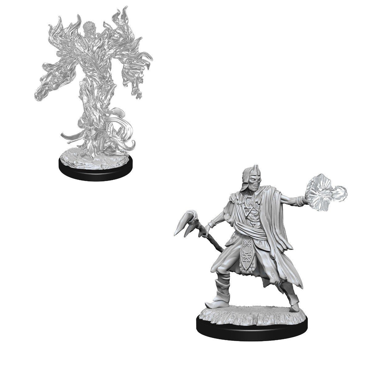 Allip & Deathlock (D&D Nolzurs Marvelous Unpainted Miniatures)
