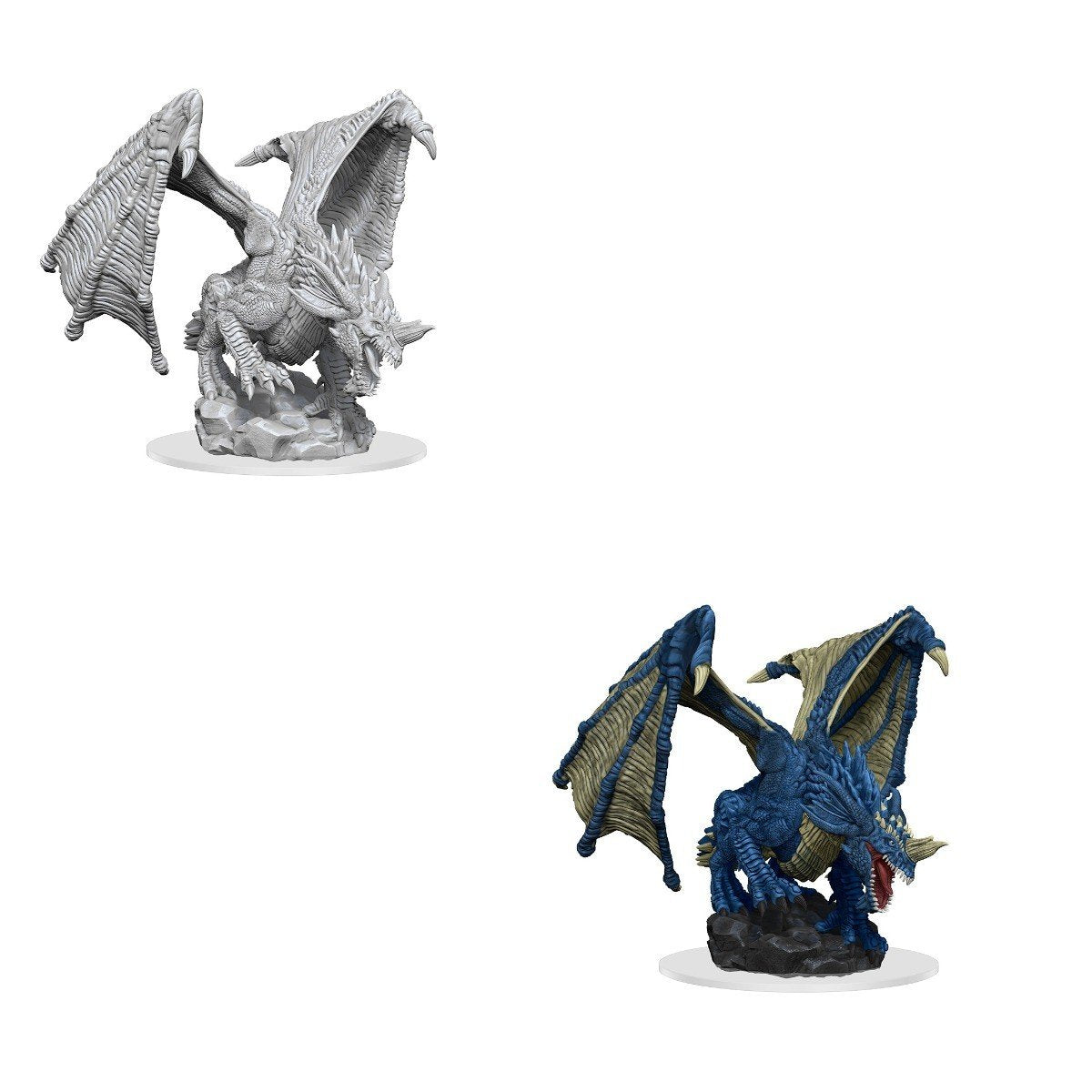 D&D - Young Blue Dragon (Nolzurs Marvelous Unpainted Miniatures)