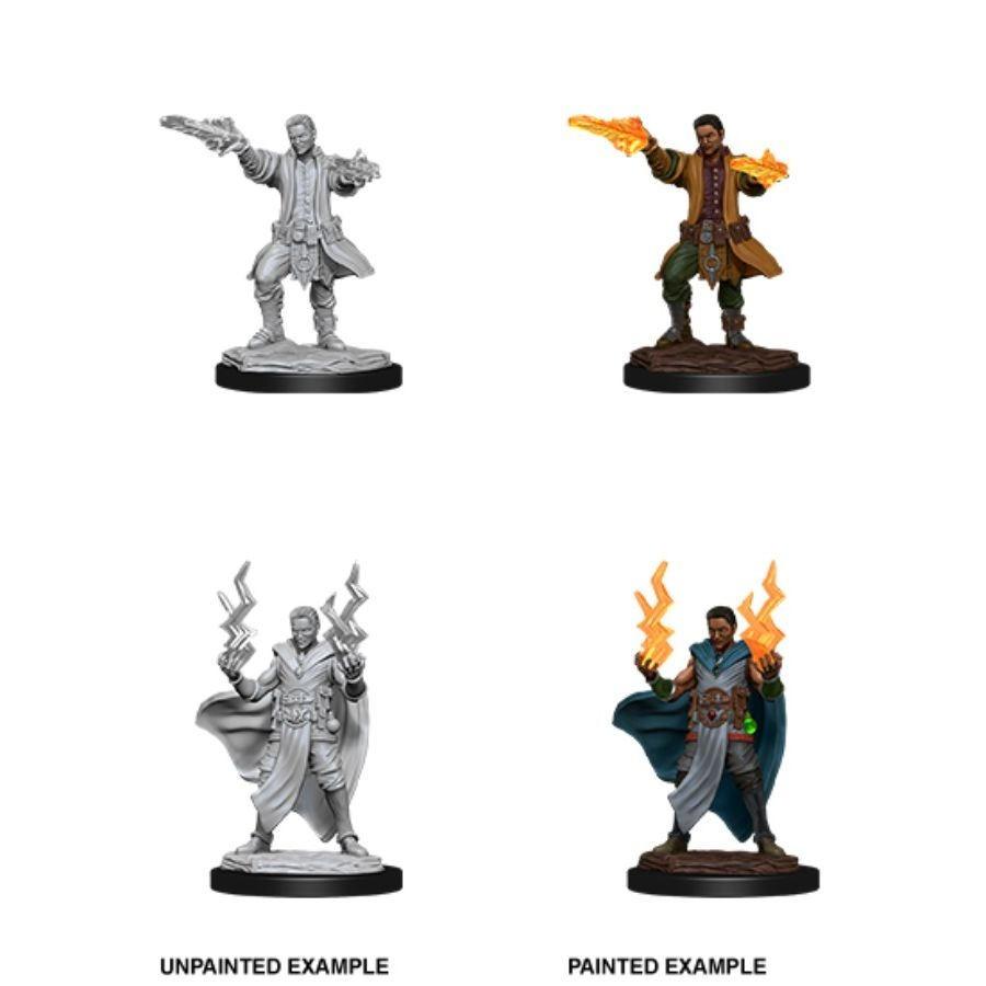 D&D - Male Human Sorcerer (Nolzurs Marvelous Unpainted Miniatures)
