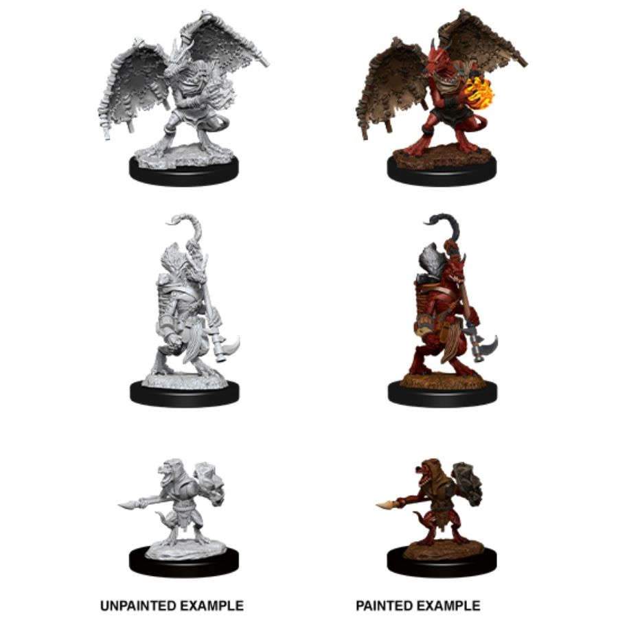 D&D - Kobold Inventor Dragonshield & Sorcerer (Nolzurs Marvelous Unpainted Miniatures)
