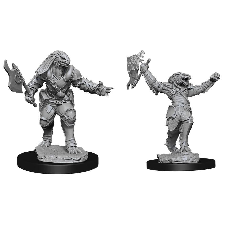 D&D - Female Dragonborn Fighter (Nolzurs Marvelous Unpainted Miniatures)