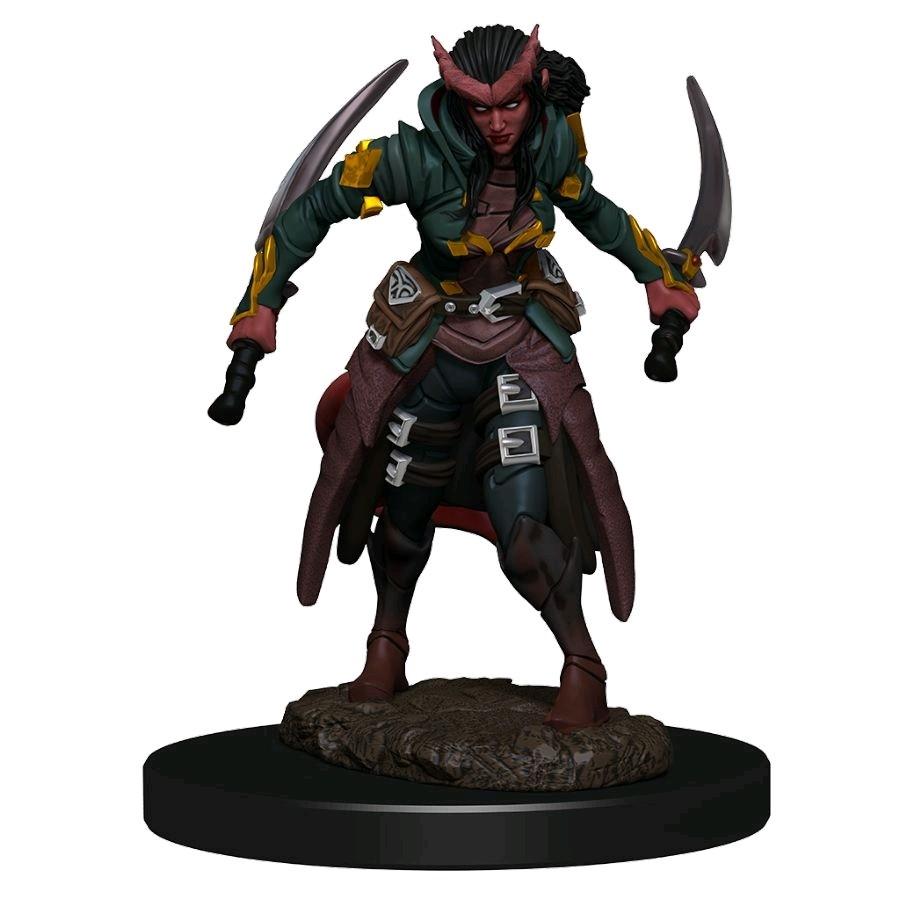 D&D - Tiefling Rogue Female (Premium Painted Figures)