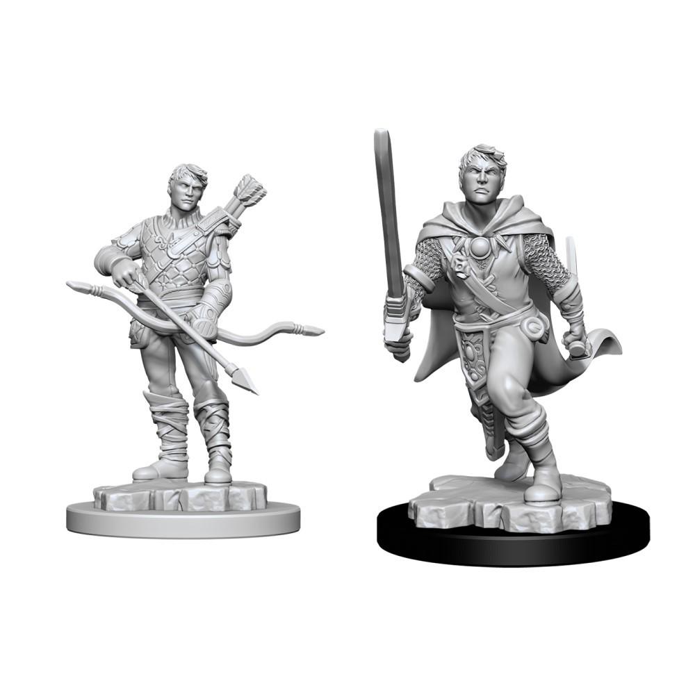 D&D - Male Human Ranger (Nolzurs Marvelous Unpainted Miniatures)