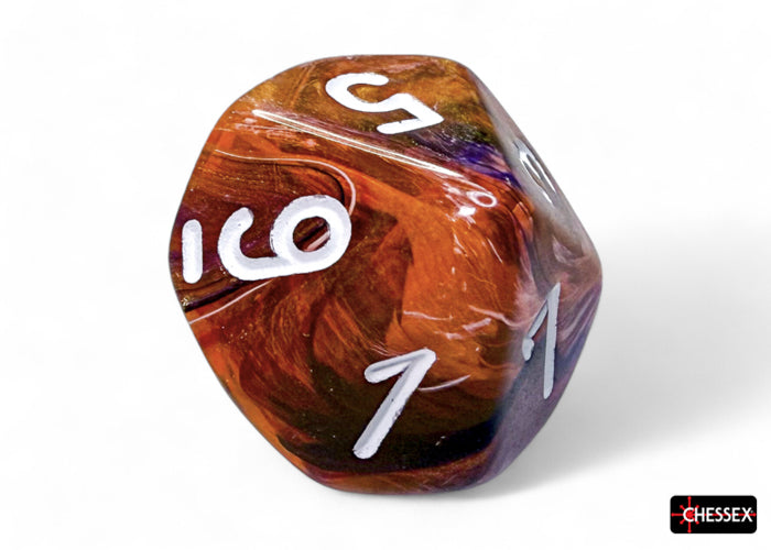 CHX 27543 Festive Symphony/white (Polyhedral 7-Die Set)