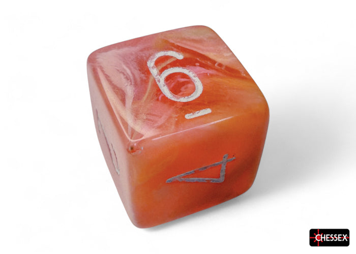 CHX 27553 Festive Dahlia/white Luminary (Polyhedral 7-Die Set)