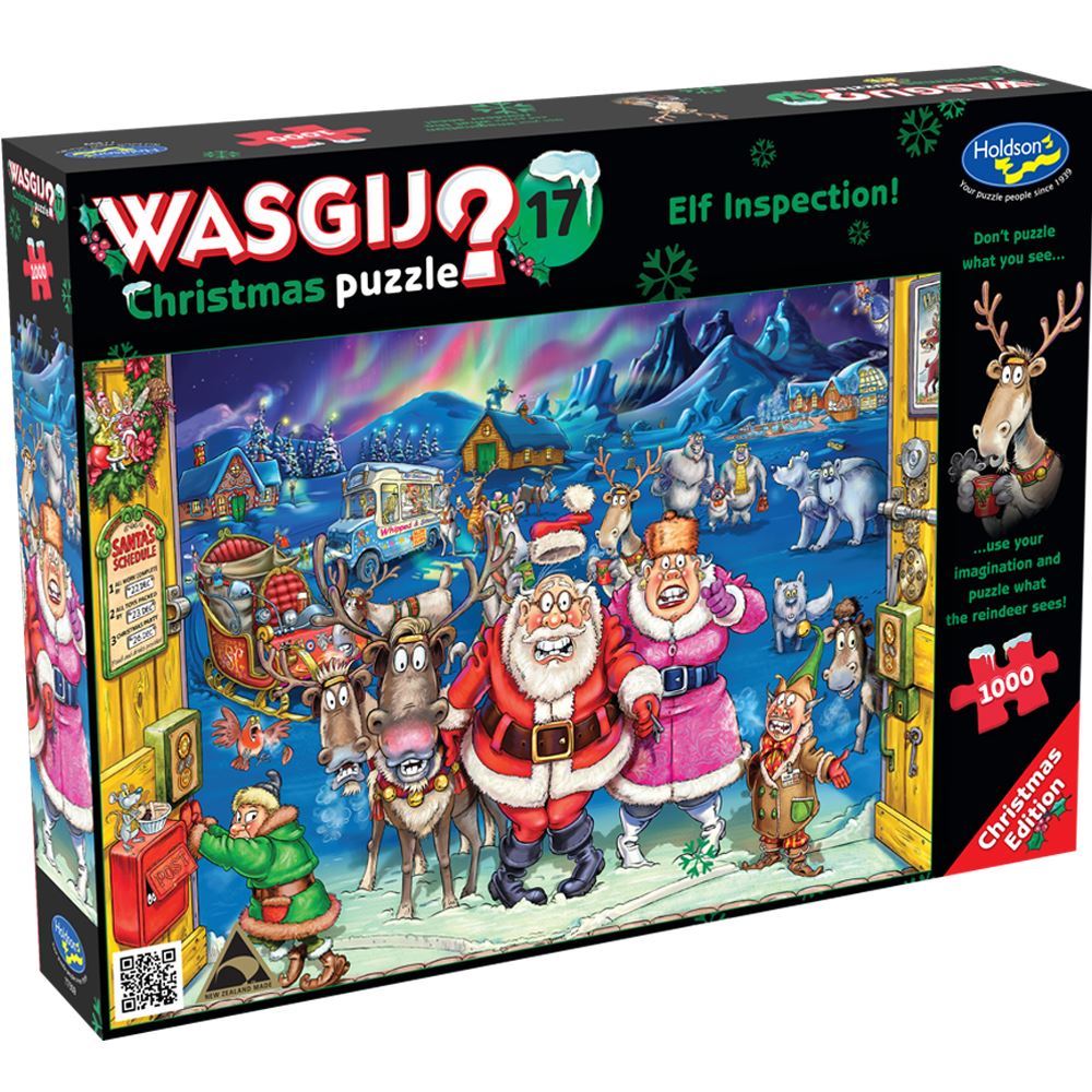 WASGIJ? Christmas #17 - Elf Inspection! 1000pc Puzzle
