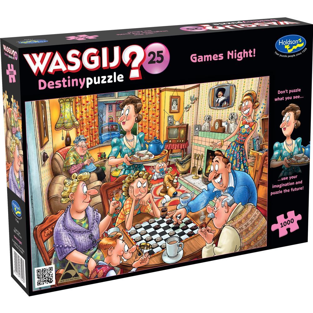 WASGIJ? Destiny #25 - Games Night! 1000pc Puzzle