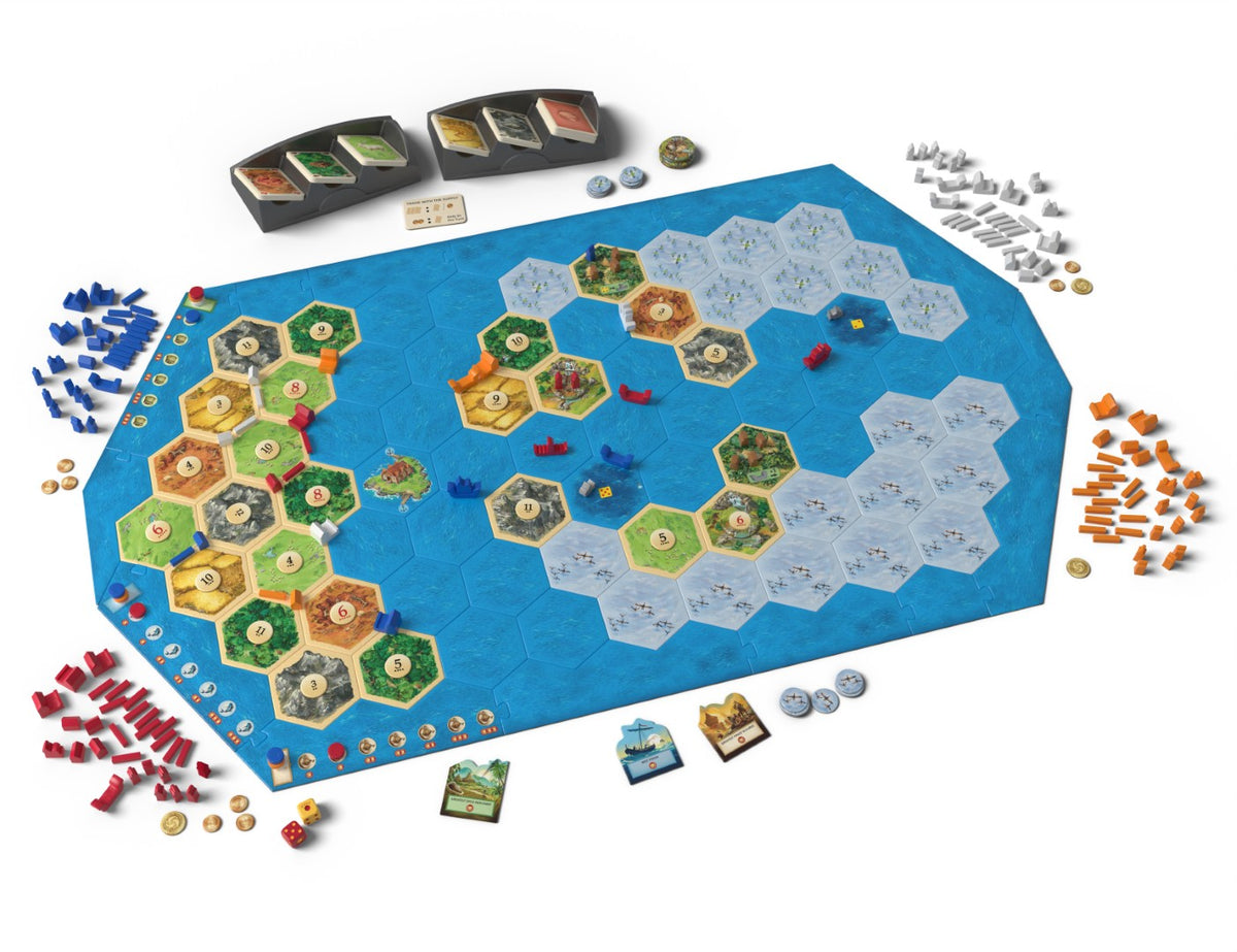 CATAN Explorers & Pirates: 5-6 Player Extension (6th Edition)