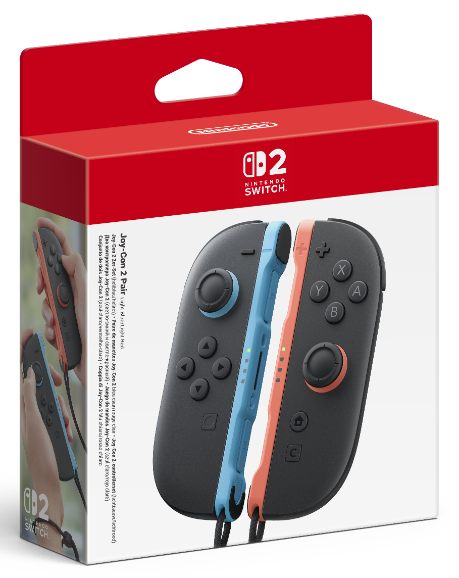Joy-Con 2 Pair - Light Blue/Light Red [Nintendo Switch 2]