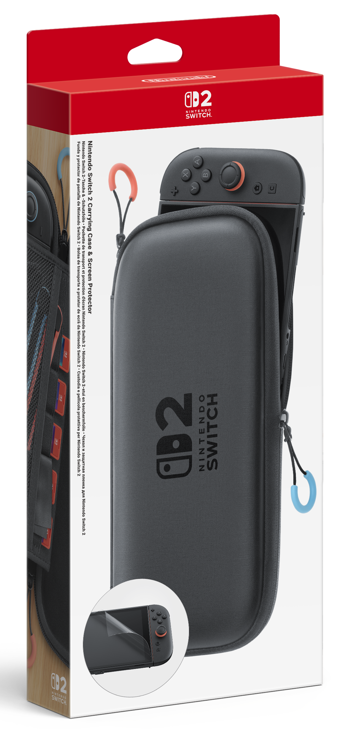 Nintendo Switch 2 Carrying Case &amp; Screen Protector