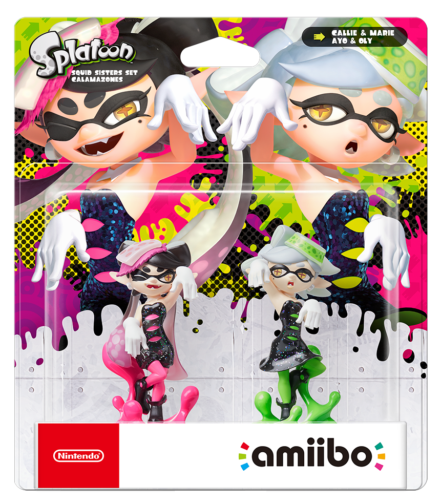 Nintendo amiibo - Callie & Marie (Splatoon: Squid Sisters Set)