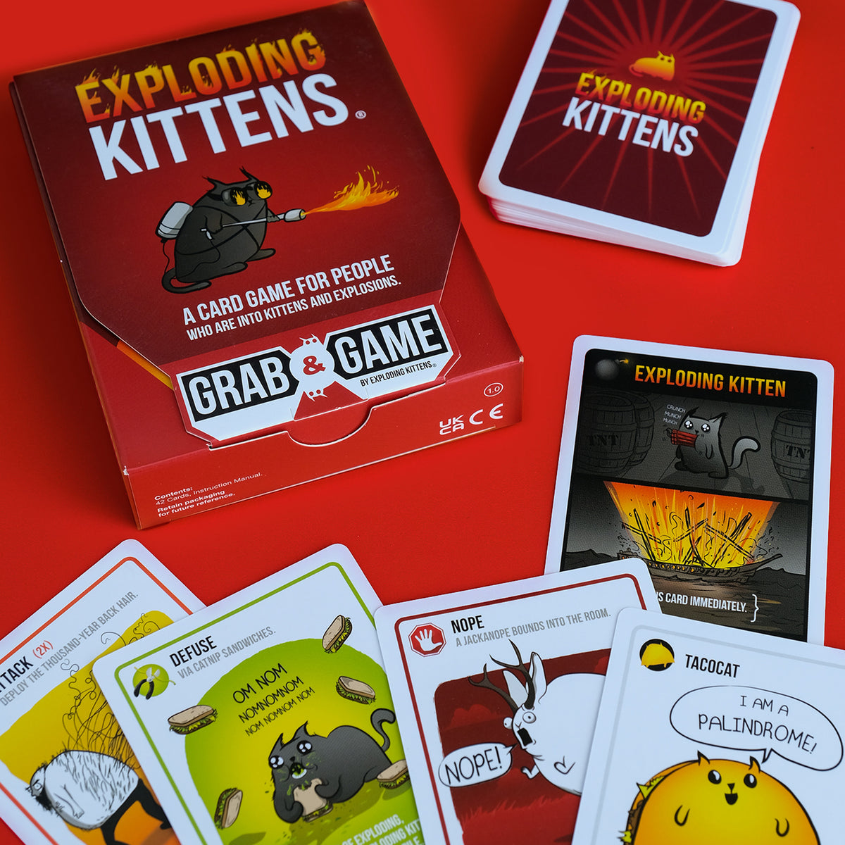 Exploding Kittens (Grab &amp; Game)
