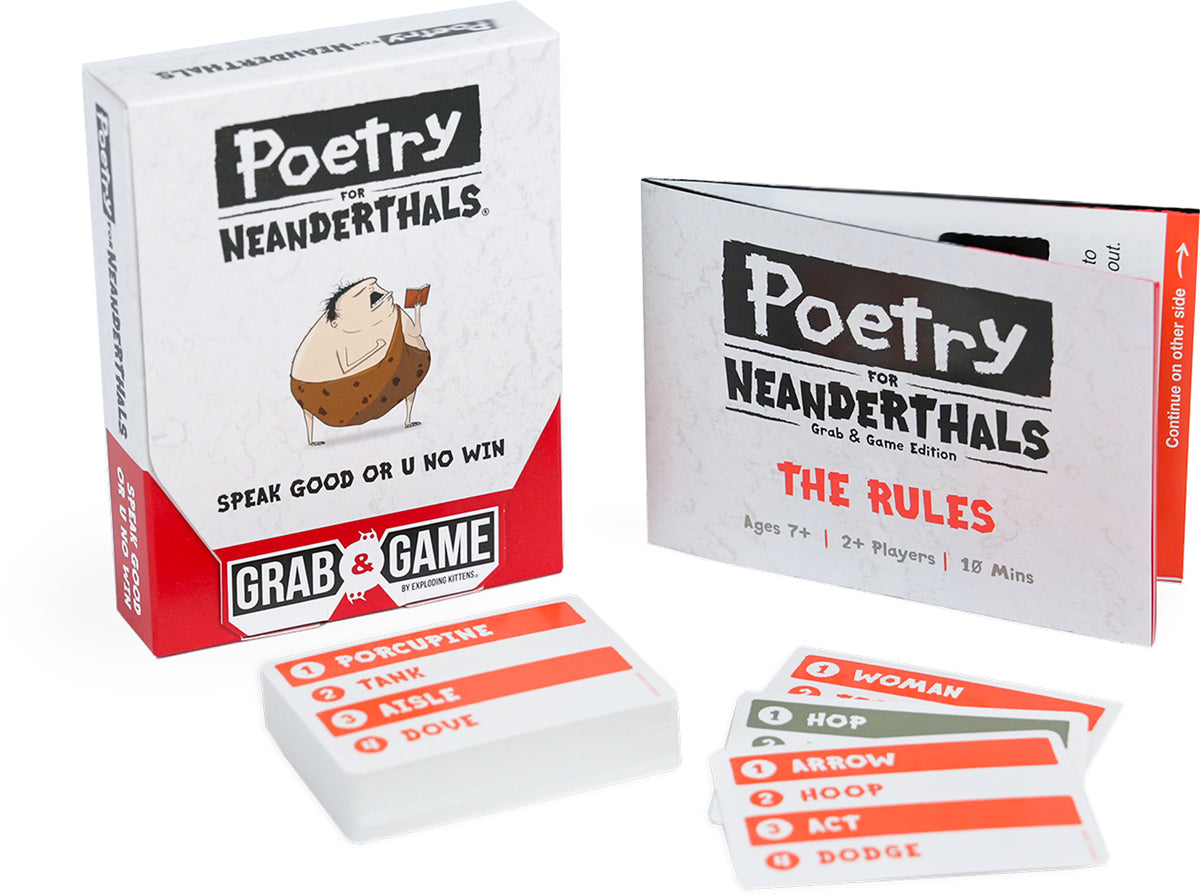 Poetry For Neanderthals (Grab &amp; Game)