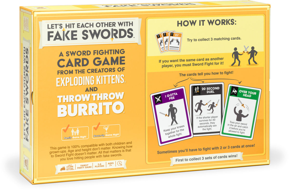 Let&#39;s Hit Each Other With Fake Swords (Large Box)