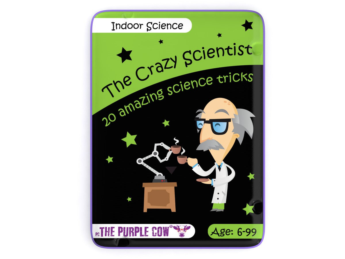 Indoor Science - The Crazy Scientist Science Tricks [The Purple Cow]