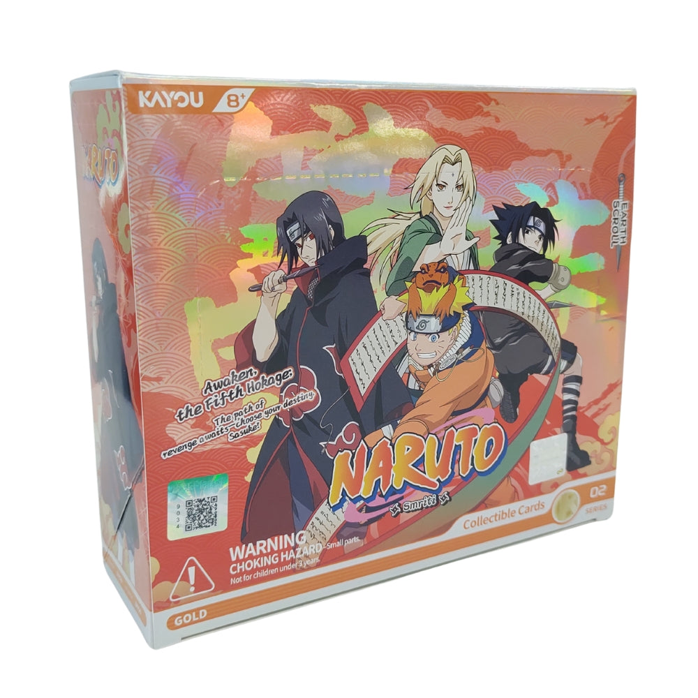 Naruto Smriti Collectible Cards: Earth Scroll Series 2 - Booster Display Box