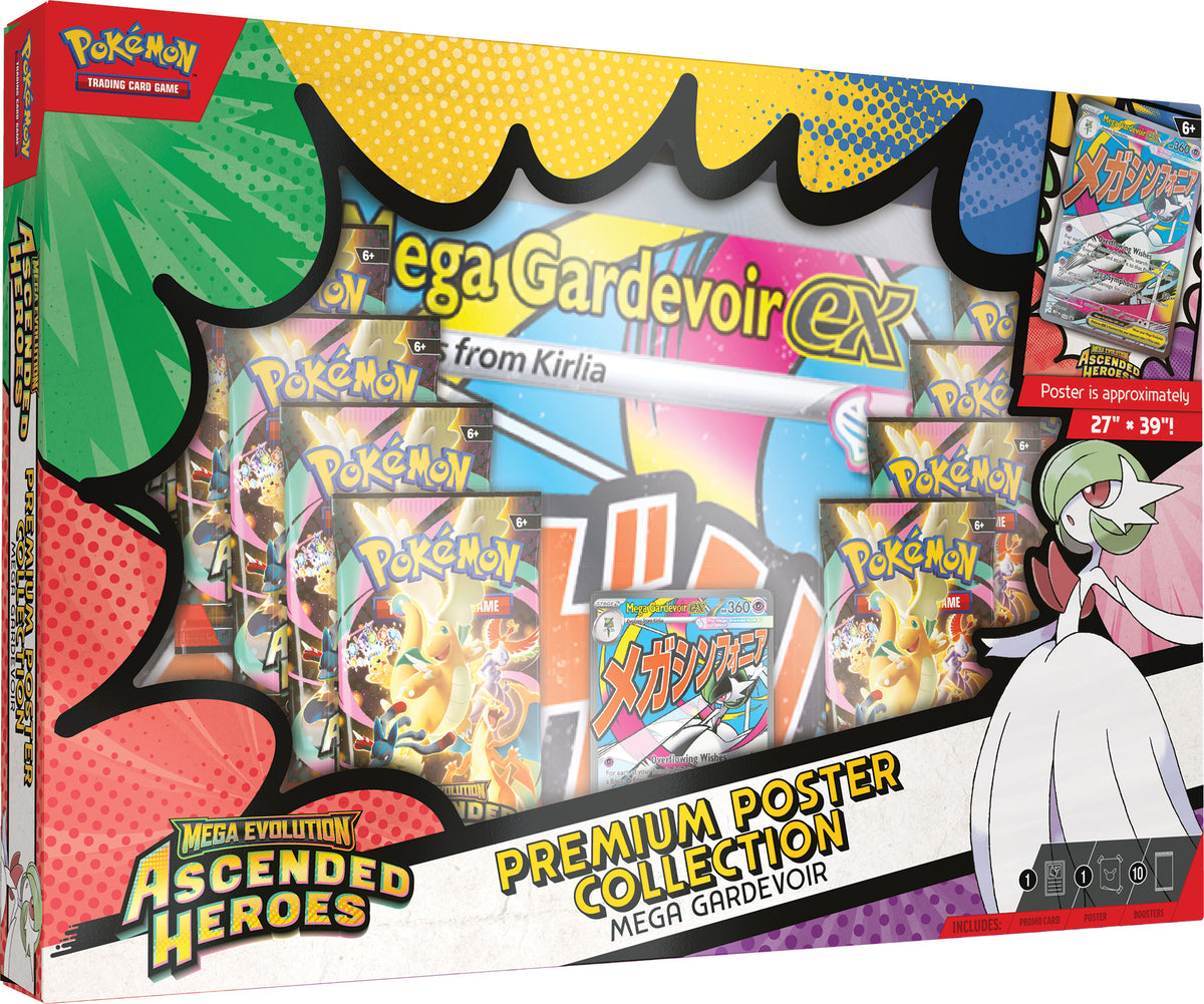 Pokemon TCG: Mega Evolution—Ascended Heroes - Premium Poster Collection