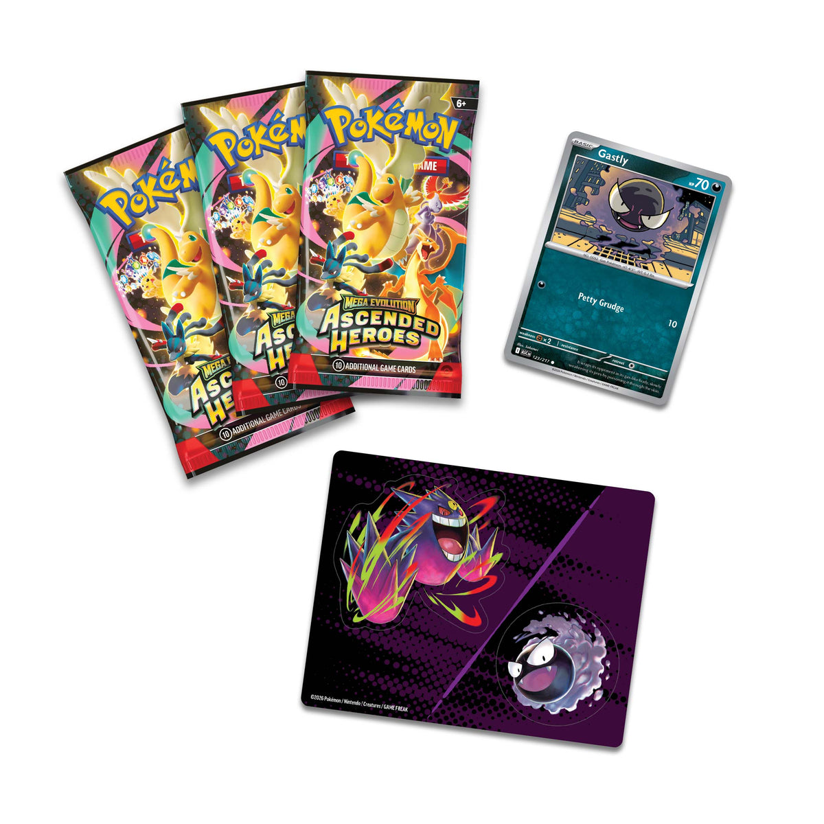 Pokemon TCG: Mega Evolution—Ascended Heroes - Tech Sticker Blister